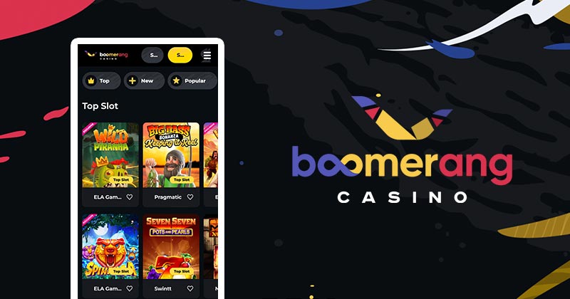 Boomerang Casino is a new mobile game designed for an engaging casino experience on smartphones and tablets
